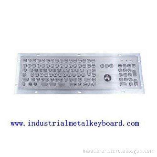 Outdoor Industrial Keyboard With Mini Optical Trackball , I